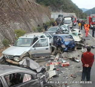 警醒--回顧山西G5高速百車相撞