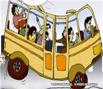 公交車急剎車導致老人摔傷，公交車公司負七成責任