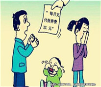 男子未按約定支付撫養費被兒子起訴