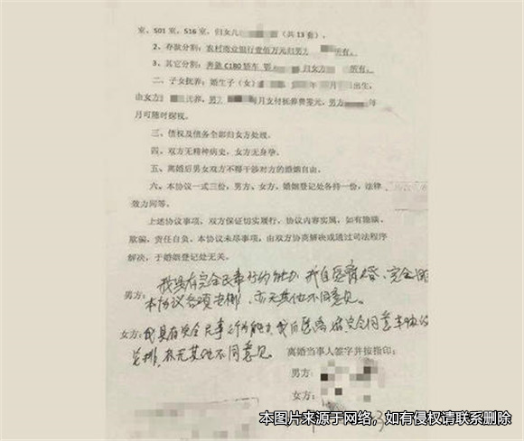 女方要求男方按離婚協議辦理房屋登記，男方訴稱自己受脅迫
