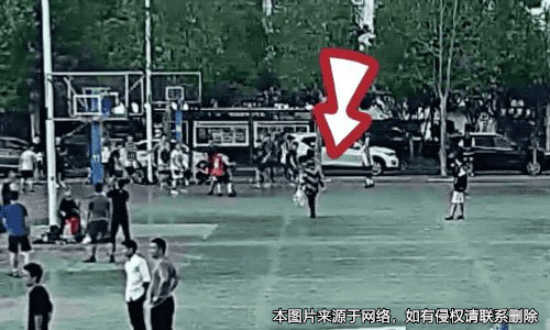 老人橫穿籃球場被撞傷，法院二審判令撞人者和學校不擔責